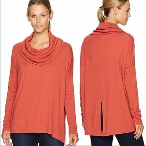Jack by BB Dakota Hogan Coral Cowl Neck Pullover XS
